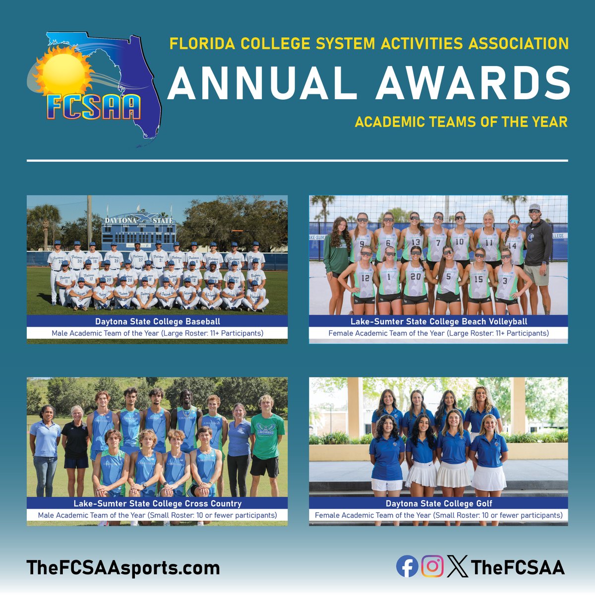 TheFCSAA's tweet photo. In competition. In the classroom. It's the Best of the Best. Congratulations to the recipients of the FCSAA's 2026 Annual Athletic Awards!

🔗https://t.co/sw0hmnJhpn https://t.co/hhALyvNTJT