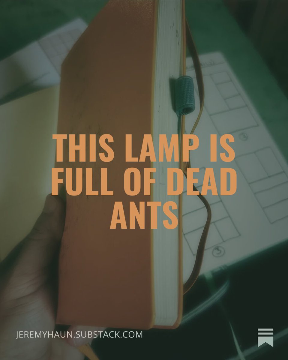 jerhaun's tweet photo. Social media and, well, the world continues to go out of its way to be relentlessly exhausting.

Come check out my newsletter for a bit more nuanced information, spooky things, and general rambling.

This time I talk about notebooks, finishing projects, starting new ones &amp; POP26. https://t.co/UFnGDwq3fN