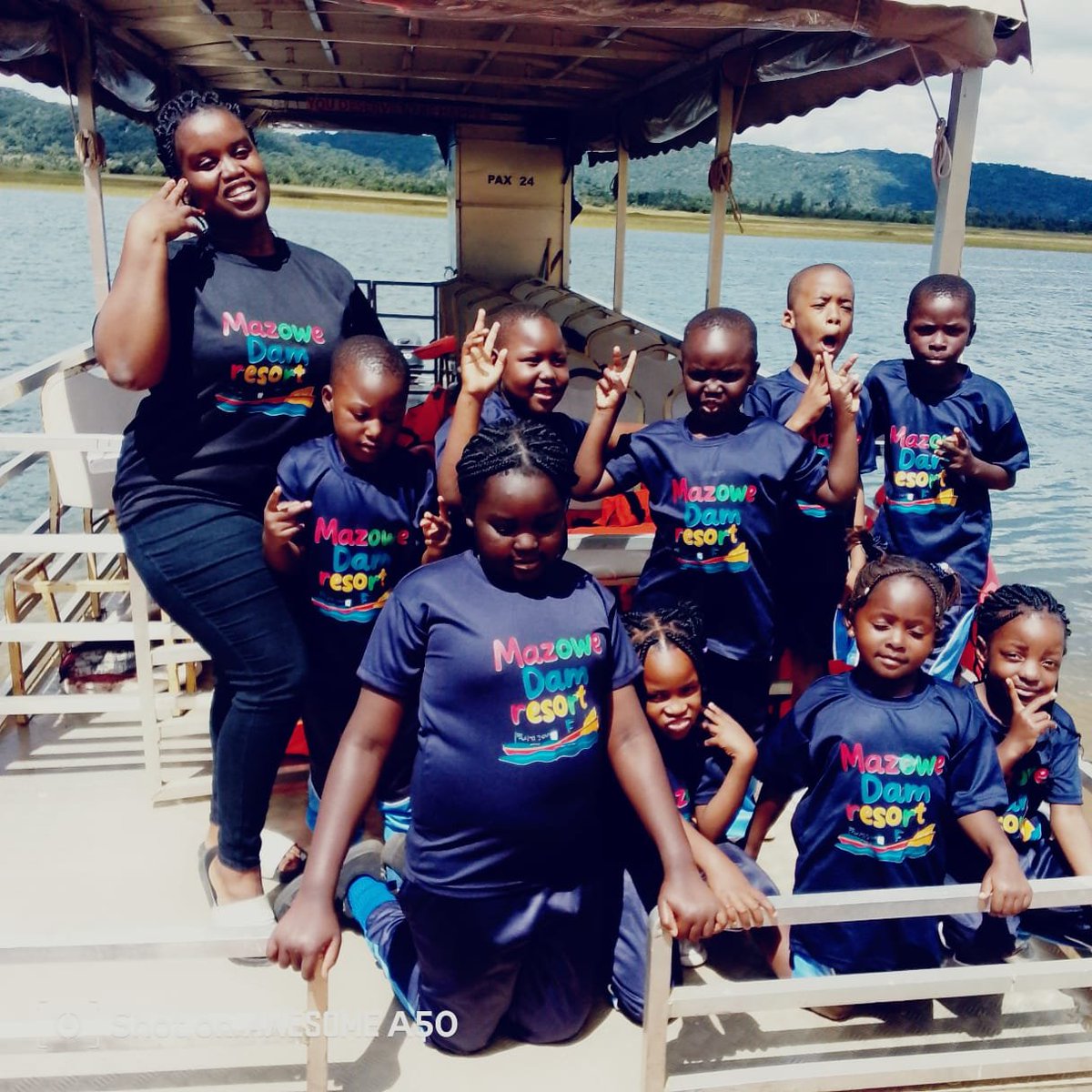 BrookeviewS's tweet photo. Fun was had during the educational excursion to Mazoe dam leaving pupils with a rejuvenated longing to visit again. #tour #journey #trip #travelphotography https://t.co/c6WHLGrcj0