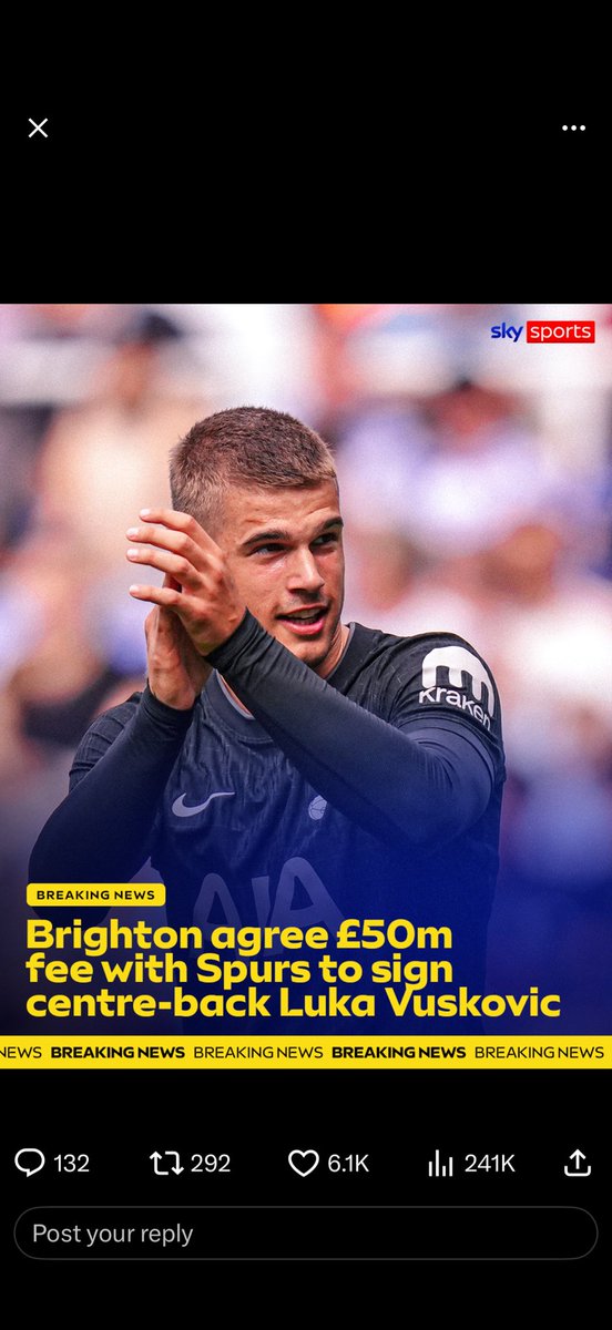 Adam_Robbo's tweet photo. @djrossmac Fuming about this as well, as Brighton only signs players with huge potential we’ve lost out here on a wonder kid 😭😫 https://t.co/DLbylePQRS