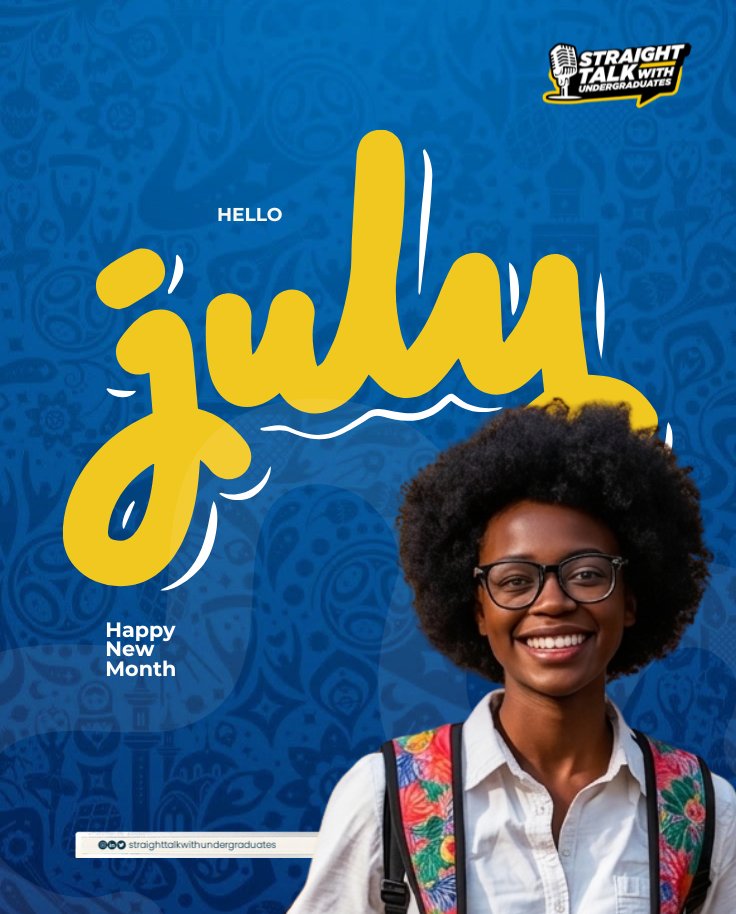 talkwithugrads's tweet photo. July is your reminder that you still have time. Stay consistent. The second half of the year can change everything.
Happy New Month! 💙
#HelloJuly #Undergraduates https://t.co/95IID7O2W9