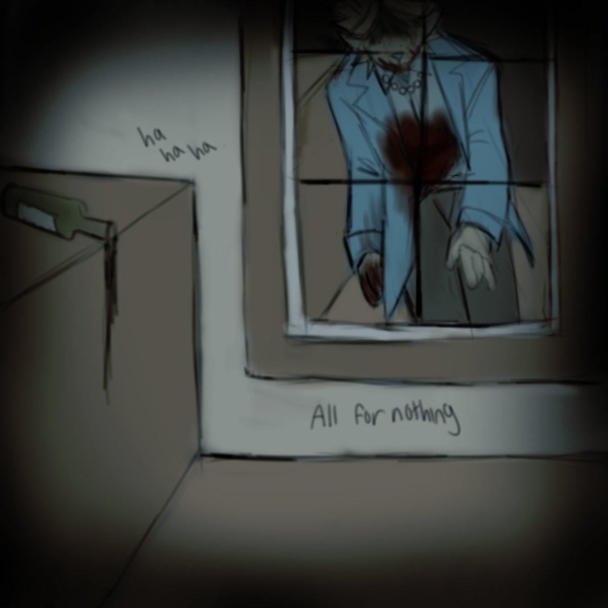 boygirlmoira's tweet photo. DELTARUNE  CH5 WEIRD ROUTE SPOILERS!!!!!!!!!
CW for blood and suicide
1/5
-
-
-
-
-
-
-
-
-
-
-
-
-
One final vision. https://t.co/6ISMqVoeJW