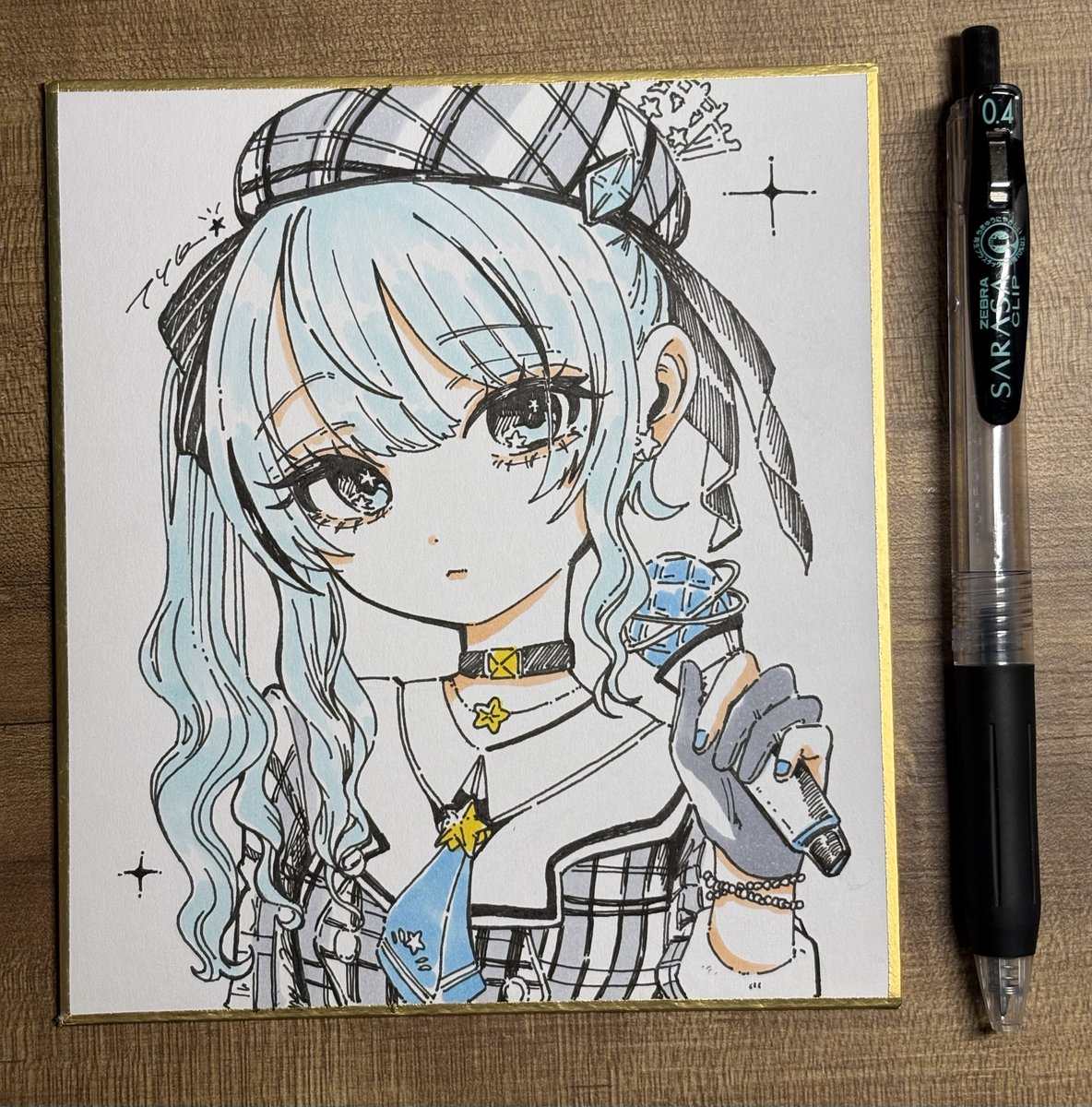 すいちゃん描いた〜💫 #ほしまちぎゃらりー