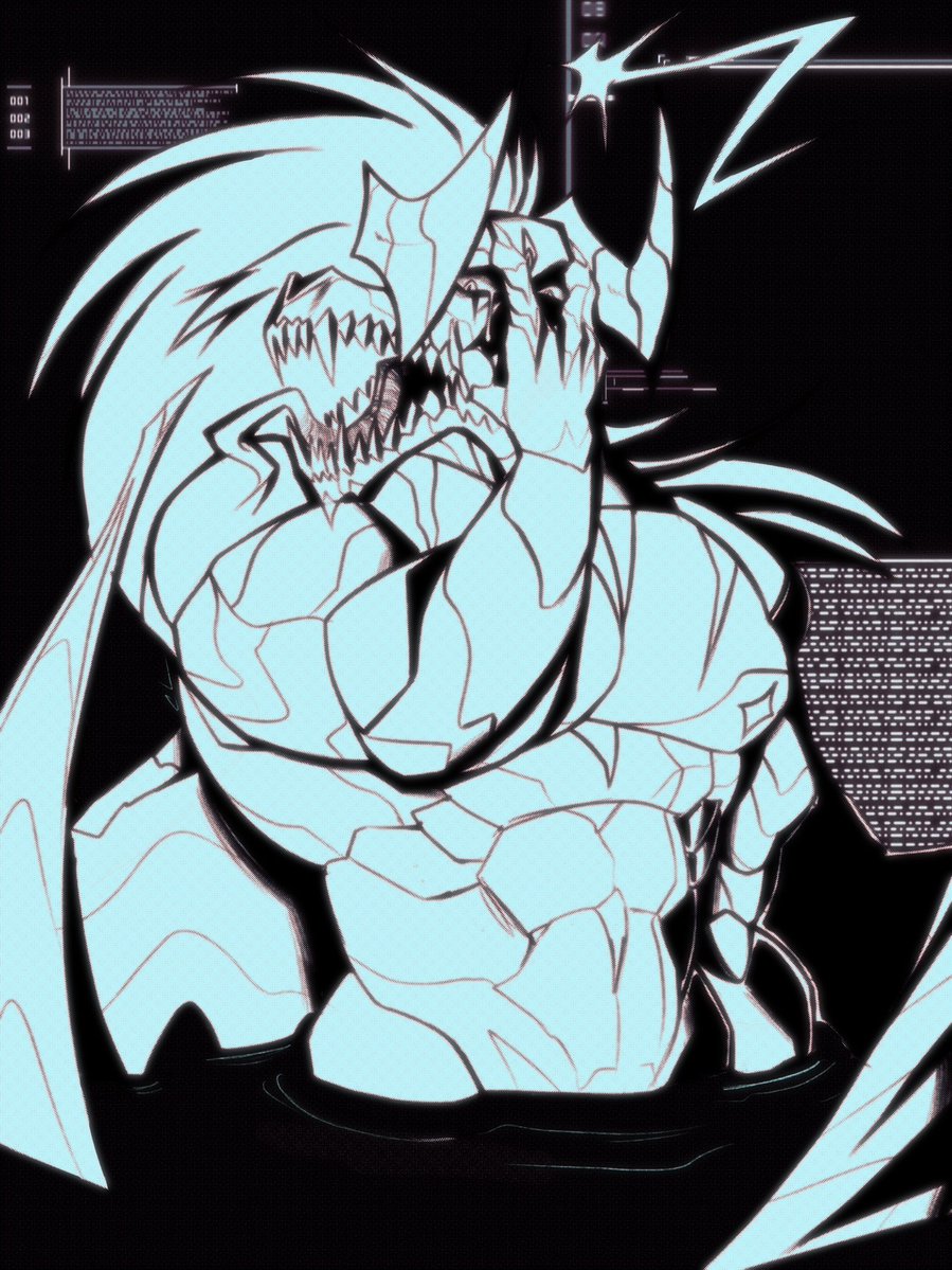 Cyber_Lust56's tweet photo. “You wouldn’t even remember you are dying” 

#ventart #sketch #sona https://t.co/hbvR0Cor27