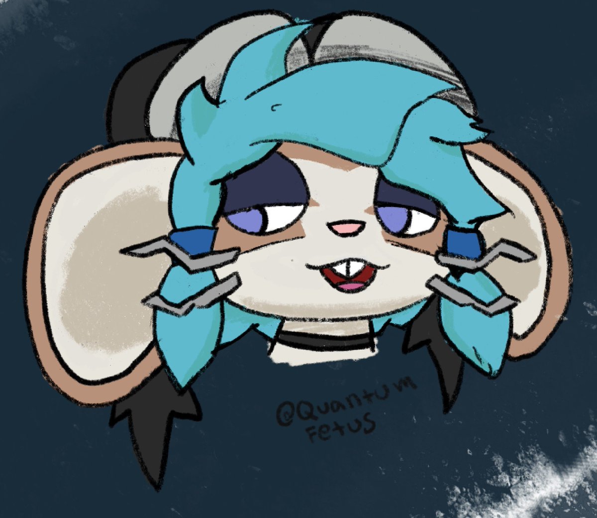 Quantumfetus's tweet photo. Shes all ears https://t.co/zPgKcEY24m