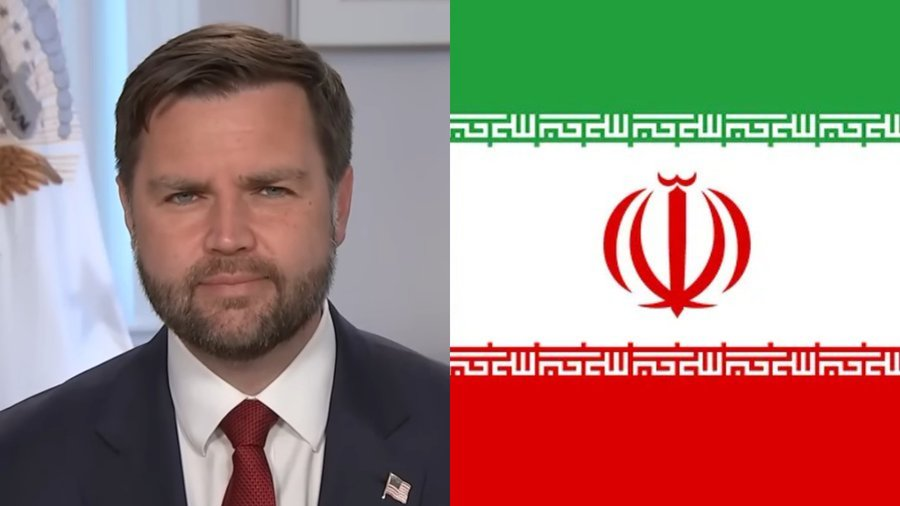 ResisttheMS's tweet photo. VP Vance warns that President Trump has "options" if Iran tries to rebuild its nuclear program or threatens its neighbors. https://t.co/7IPCWVHTKV