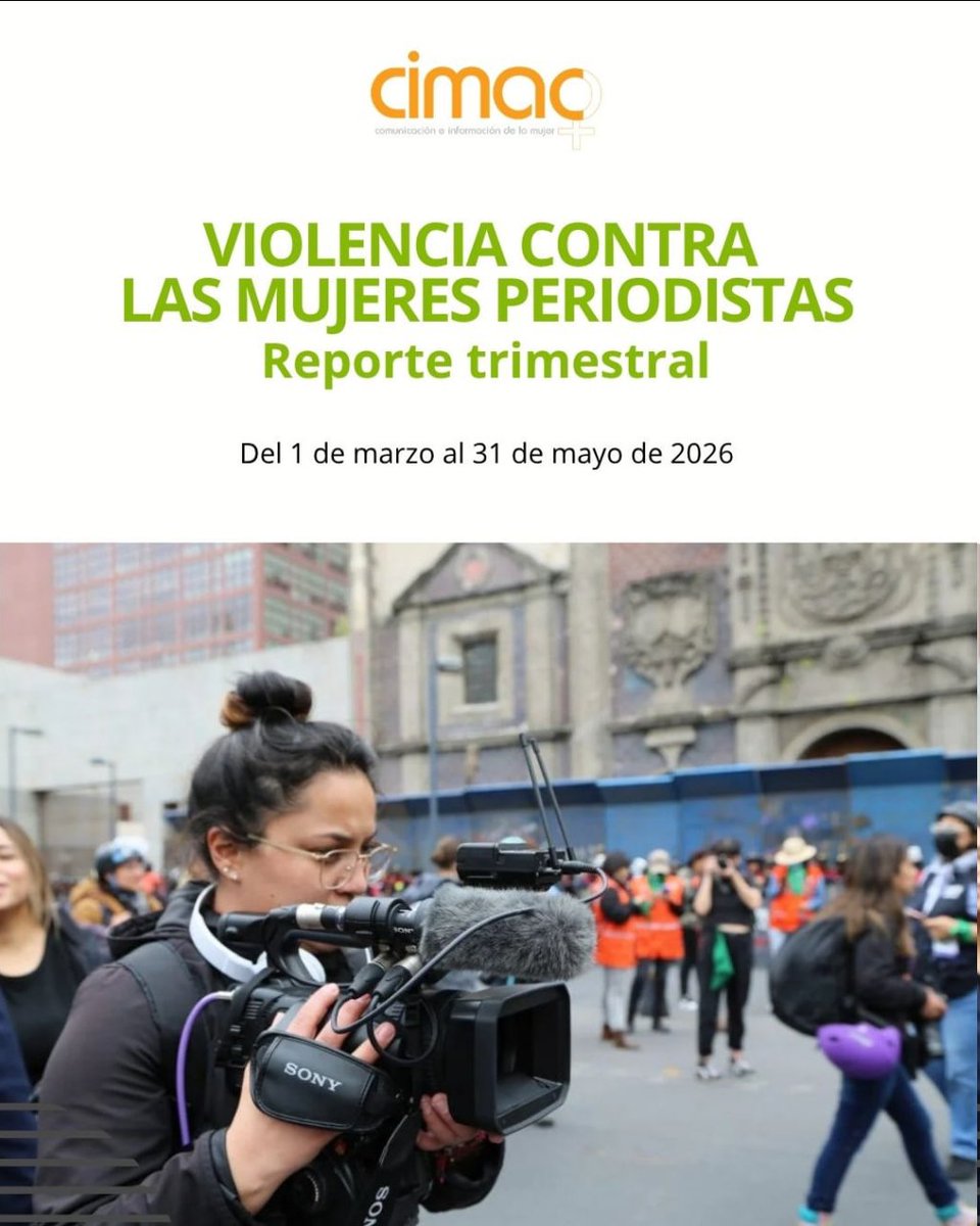 prensacimac's tweet photo. ¿Cuáles son los estados más peligrosos para ejercer el periodismo? 
📉 El panorama actual nos muestra una realidad alarmante: en nuestro último reporte trimestral registramos 39 agresiones en todo el país.
Conoce las cifras completas y la distribución por estados aquí: 
📲 https://t.co/W5c5Yk3qJA
Versión en inglés: https://t.co/WEC4YXTkVq 

#MujeresPeriodistas #PeriodismoEnRiesgo #LibertadDeExpresion