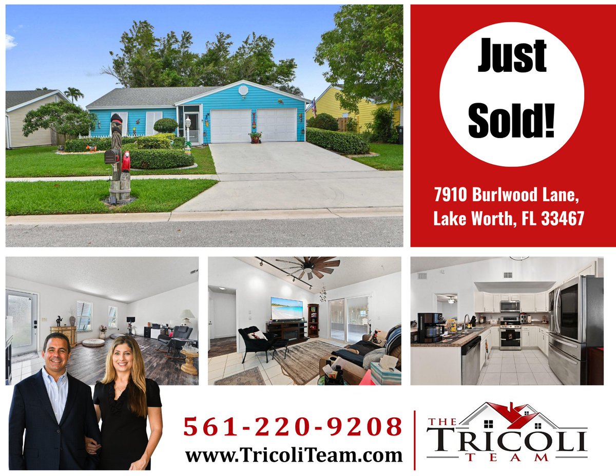 realtypalmbeach's tweet photo. Here's to another collection of successful closings and happy clients. ๐๐
Looking to buy or sell a home? Visit https://t.co/Y6ZvvxrBzq
#JustSold #RealEstate #RealtorLife #SouthFloridaRealEstate #FloridaHomes #Realty #MoveToFlorida #LivingInFlorida #TheTricoliTeam https://t.co/8AWbEIr4A2