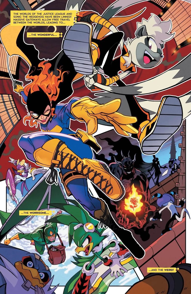 sonicstadium's tweet photo. BREAKING: DC x Sonic Metal Legion Issue 3 is officially out! #SonicNews 

You can get it from your local comic book store or from Amazon's digital storefront. Preview pages below: https://t.co/Zb6lAhykgB