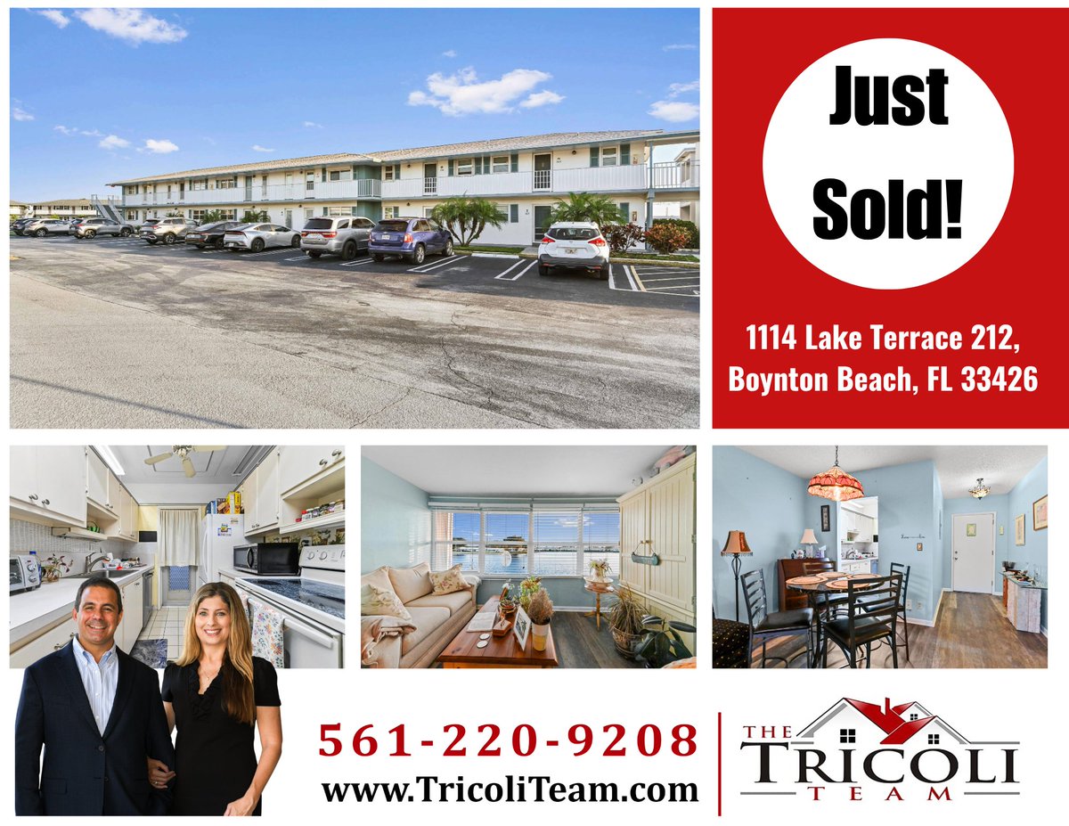 realtypalmbeach's tweet photo. Here's to another collection of successful closings and happy clients. ๐๐
Looking to buy or sell a home? Visit https://t.co/Y6ZvvxrBzq
#JustSold #RealEstate #RealtorLife #SouthFloridaRealEstate #FloridaHomes #Realty #MoveToFlorida #LivingInFlorida #TheTricoliTeam https://t.co/02HBlfHJF6