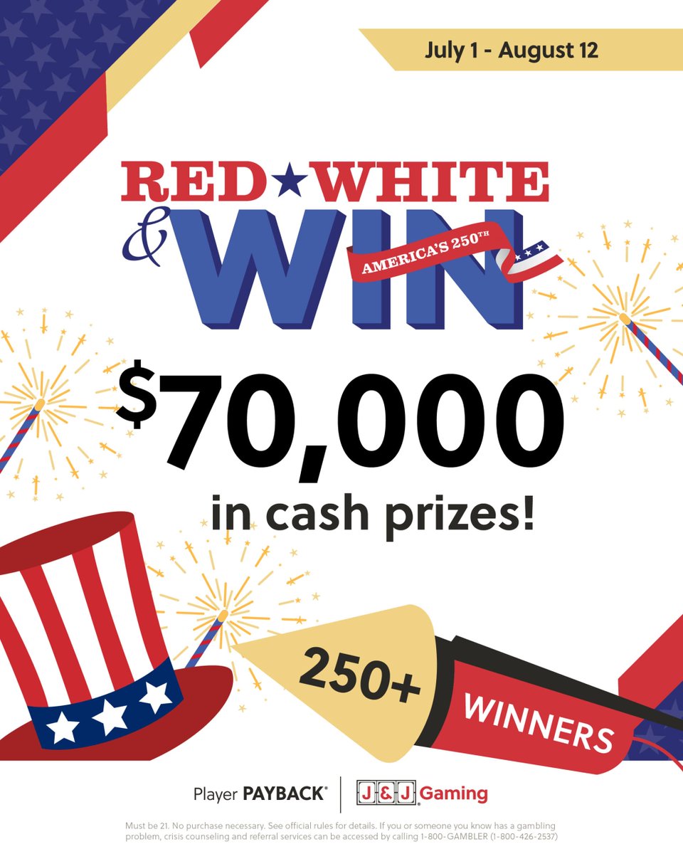 LakesideRec_IL's tweet photo. Celebrate the Red, White and Blue promotion with J&amp;J Gaming here at Lakeside! https://t.co/fUGA4PGNIO
