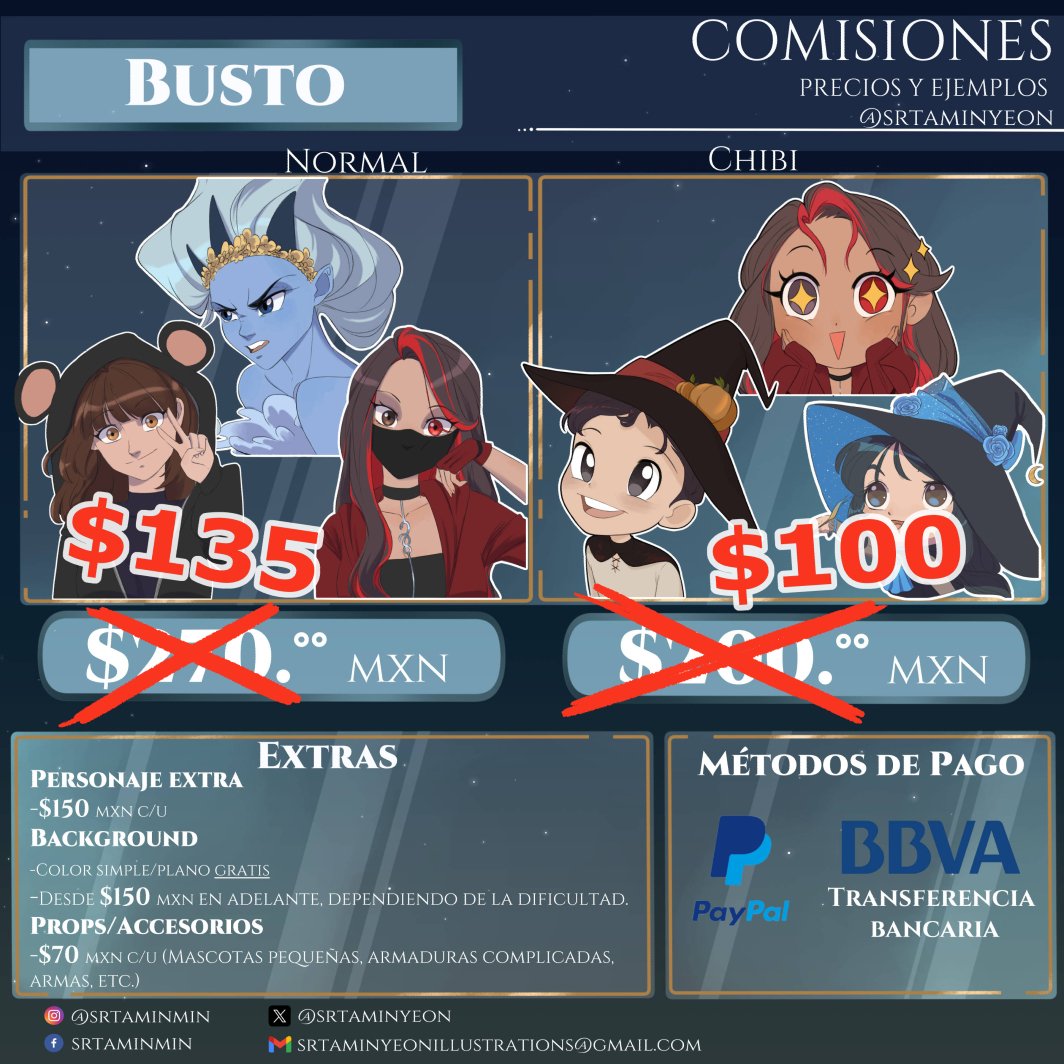 SrtaMinYeon's tweet photo. ✨️¡Descuentooos!✨️
Durante todo el mes de Julio🥳 https://t.co/aI2tJWwZNB
