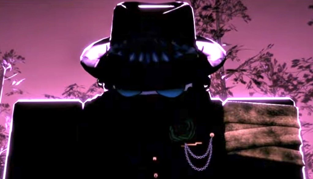 ColaCheung2010's tweet photo. The Rogue updated look from Roblox whispering pines by @WP_RBLX based off of @ThatOneRXQ who was in the game thumbnail.
#whisperingpines #roblox #robloxart #rxq #Horror #HorrorArt #fanart #oc https://t.co/RGF0GA60R9