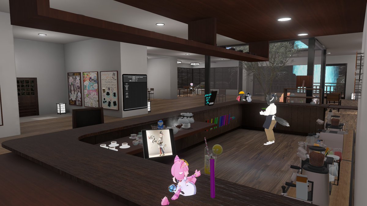 Cafe_Weelight's tweet photo. 【 Cafe wee light 】

本日もご来店いただきありがとうございました。
朝と夜の不思議な交差点、のんびりとお楽しみいただけたでしょうか。

明日もよろしくお願いします。
それではみなさん良い夜、よい一日を!

#VRChatイベント
#cafe_weelight https://t.co/hShJq2aHgK