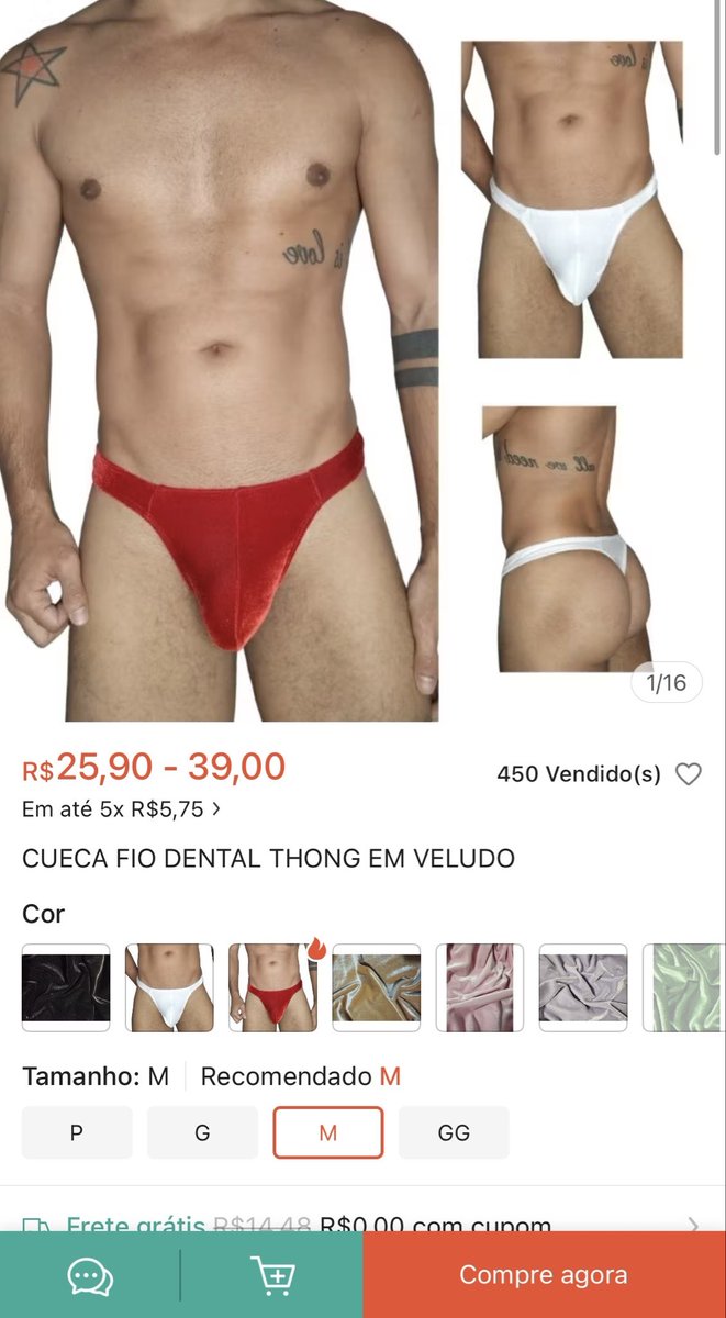 Sexy_shopee's tweet photo. Macho que é macho mesmo, tem que usar calcinha, olha essa avaliação da shopee

⬇️CLICA NO LINK E CONFERE⬇️
https://t.co/u91gjNT49X https://t.co/i88TH8ahPy