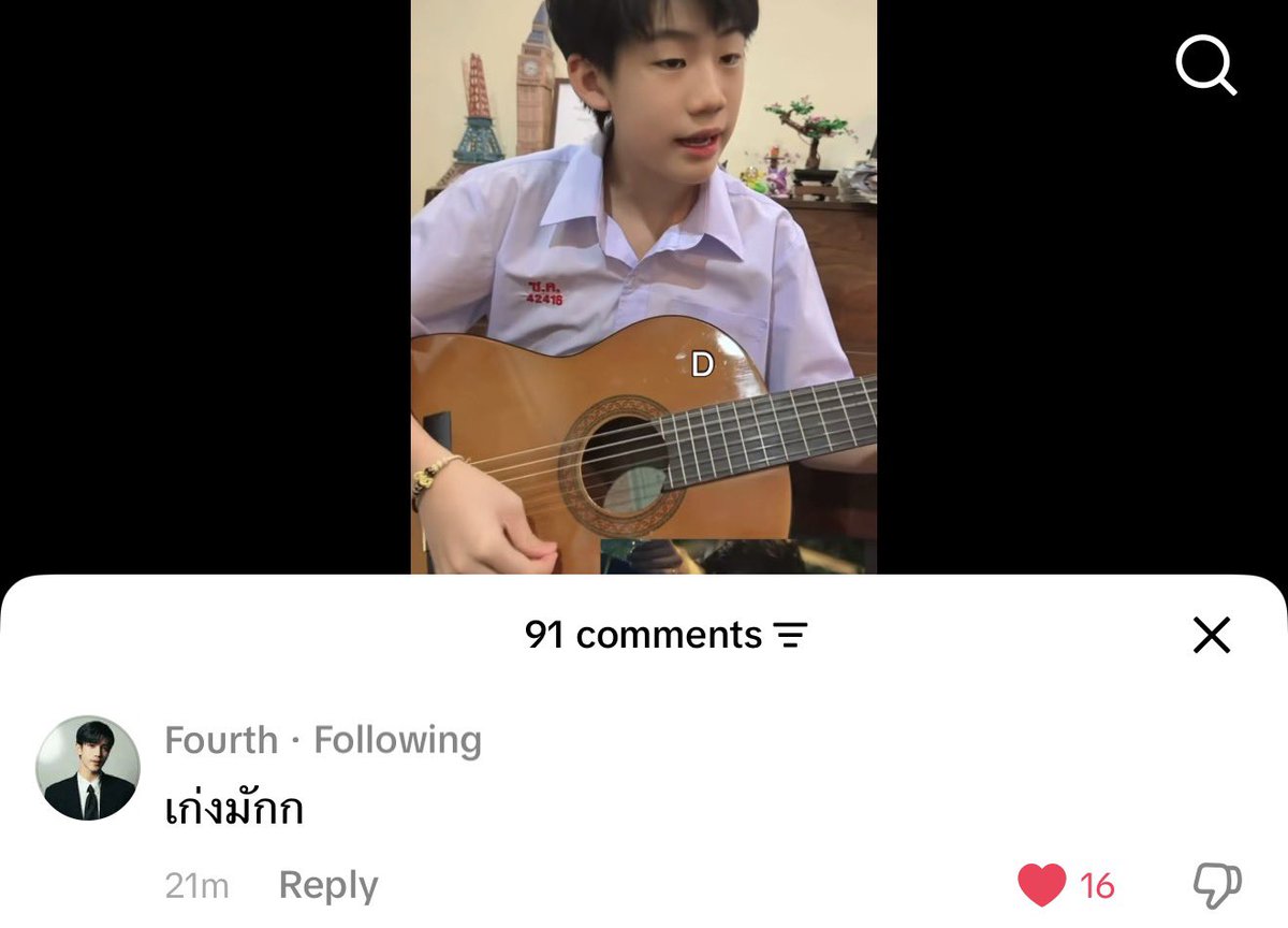 Nong4thsocute's tweet photo. เจอน้องโฟ้ดรีโพสแล้วก็ไปเม้นให้น้องที่โคฟเวอร์เพลงดังในใจ แงงงงง น้องโฟ้ดน่ารักเสมอเลยย🤲🏻💗

@tawattannn 
#Fourthnattawat #โฟร์ทณัฐวรรธน์ https://t.co/gJ795mdEN3