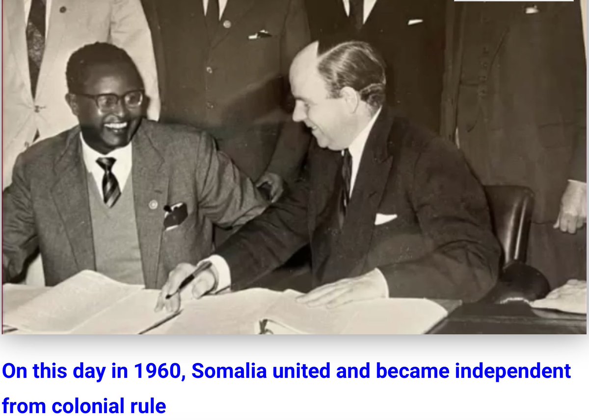 IncarcerNation's tweet photo. On this day in 1960, Somalia united and gained independence from colonial rule.
Details in link.
https://t.co/CyELx0eHCG https://t.co/fC7A5sMQWY