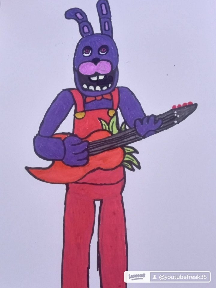 YouTubeFreak35's tweet photo. Gen 1 Bonnie from FNAF Rewritten 87 #artist #art #fnaf #fnaffanartㅤㅤㅤ https://t.co/wekl8dmUiA