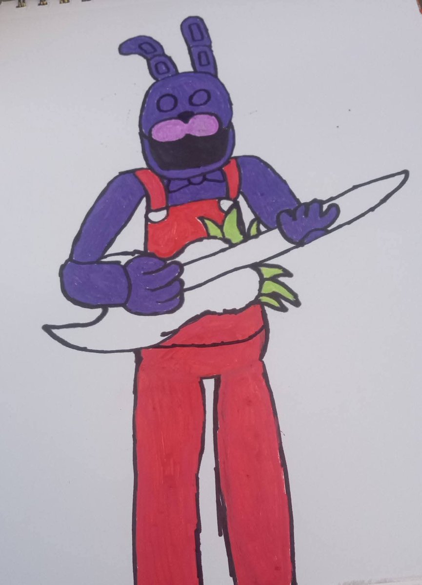 YouTubeFreak35's tweet photo. Gen 1 Bonnie from FNAF Rewritten 87 #artist #art #fnaf #fnaffanartㅤㅤㅤ https://t.co/wekl8dmUiA