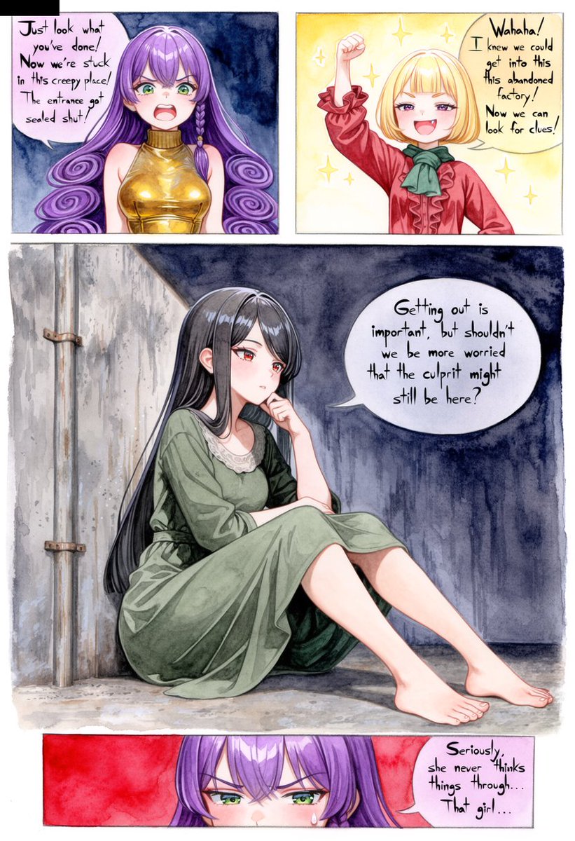 novelaiofficial's tweet photo. [Image Generation V5 Teaser]
Our previous V5 sample (still very much in training) was English only, so here's one showing off Japanese text too. Both are pure text2image, no editing or inpainting, aside from covering a small internal watermark in the top left corner. https://t.co/CRuk67Y1PA