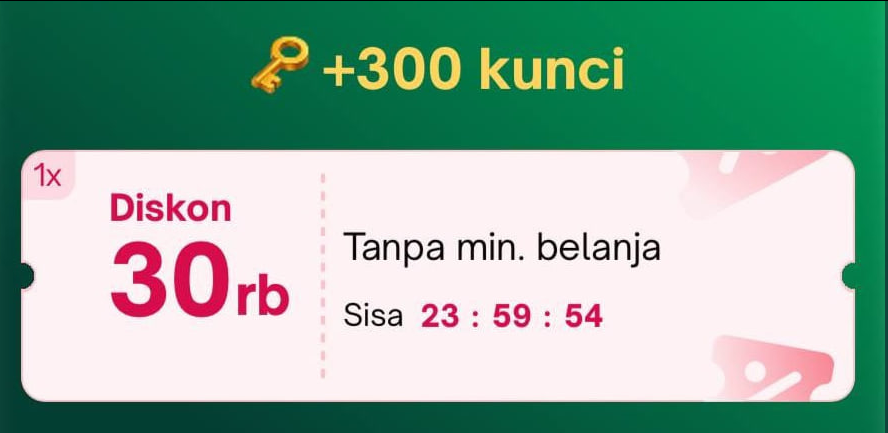 i_m_mortal_'s tweet photo. Misi Toped Diskon 30k

klik link orang lain di jam 00, sampai muncul pop up
(cari-klik link yang belum 8000 poin) https://t.co/J0HBOcyx6P