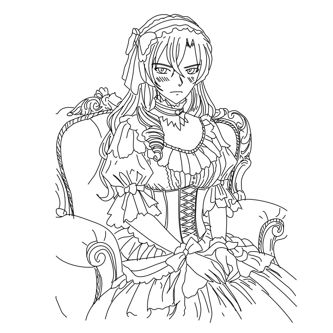 Y7289001639022's tweet photo. 今までメモアプリに適当に落書きしてたんだけど、初めてお絵描き用のアプリ使ってみたら良い感じ。機能多すぎて全然理解できてないけど…

これは服装はただの好み。絶対こういう服着ないだろうから、捕らえられたときくらいフリフリでも良いよね https://t.co/zXHoeVgpKz