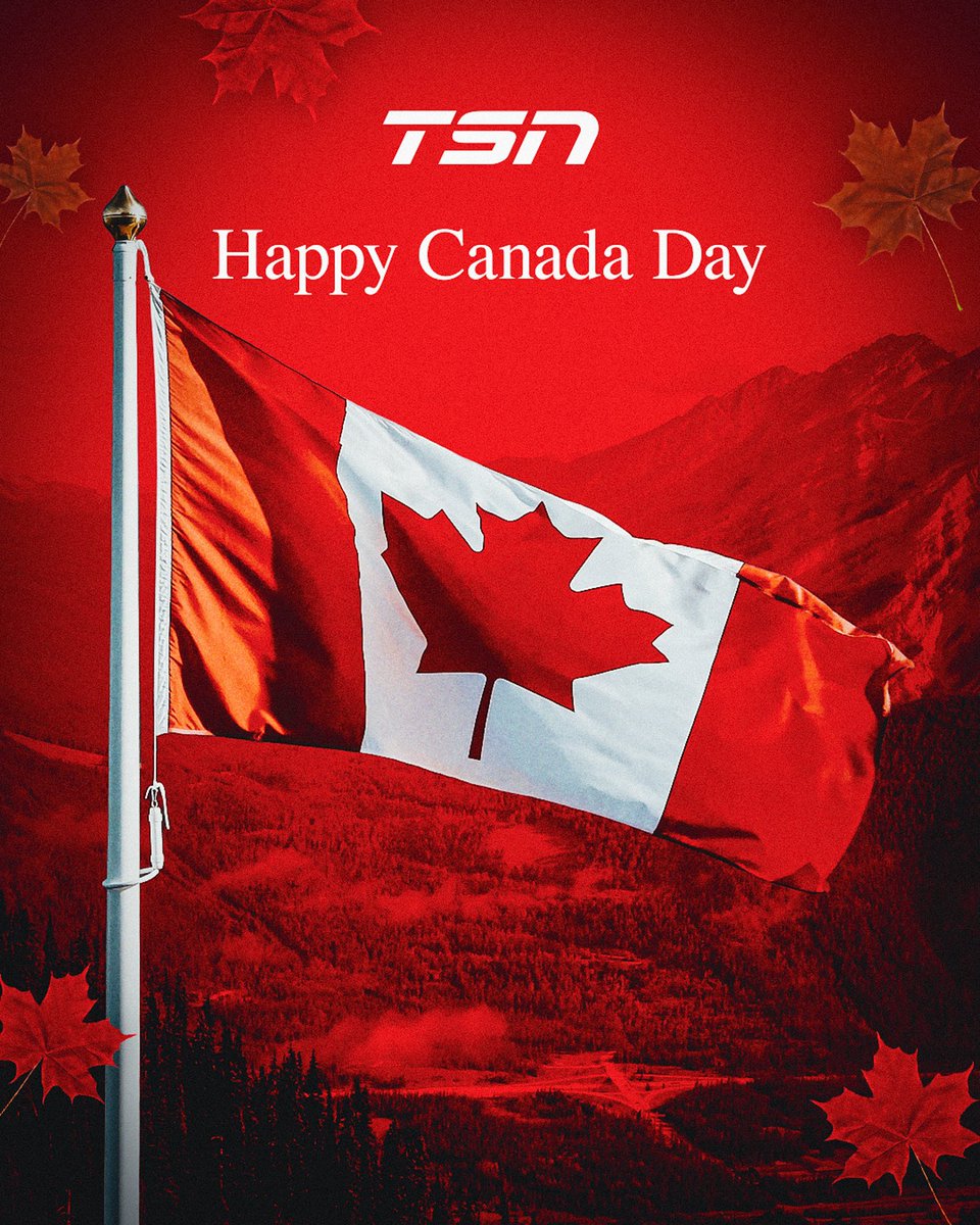 TSN_Sports's tweet photo. Happy birthday, Canada! 🇨🇦

From the TSN family to yours, we wish you a very Happy Canada Day! https://t.co/OVPfk4z7Wa