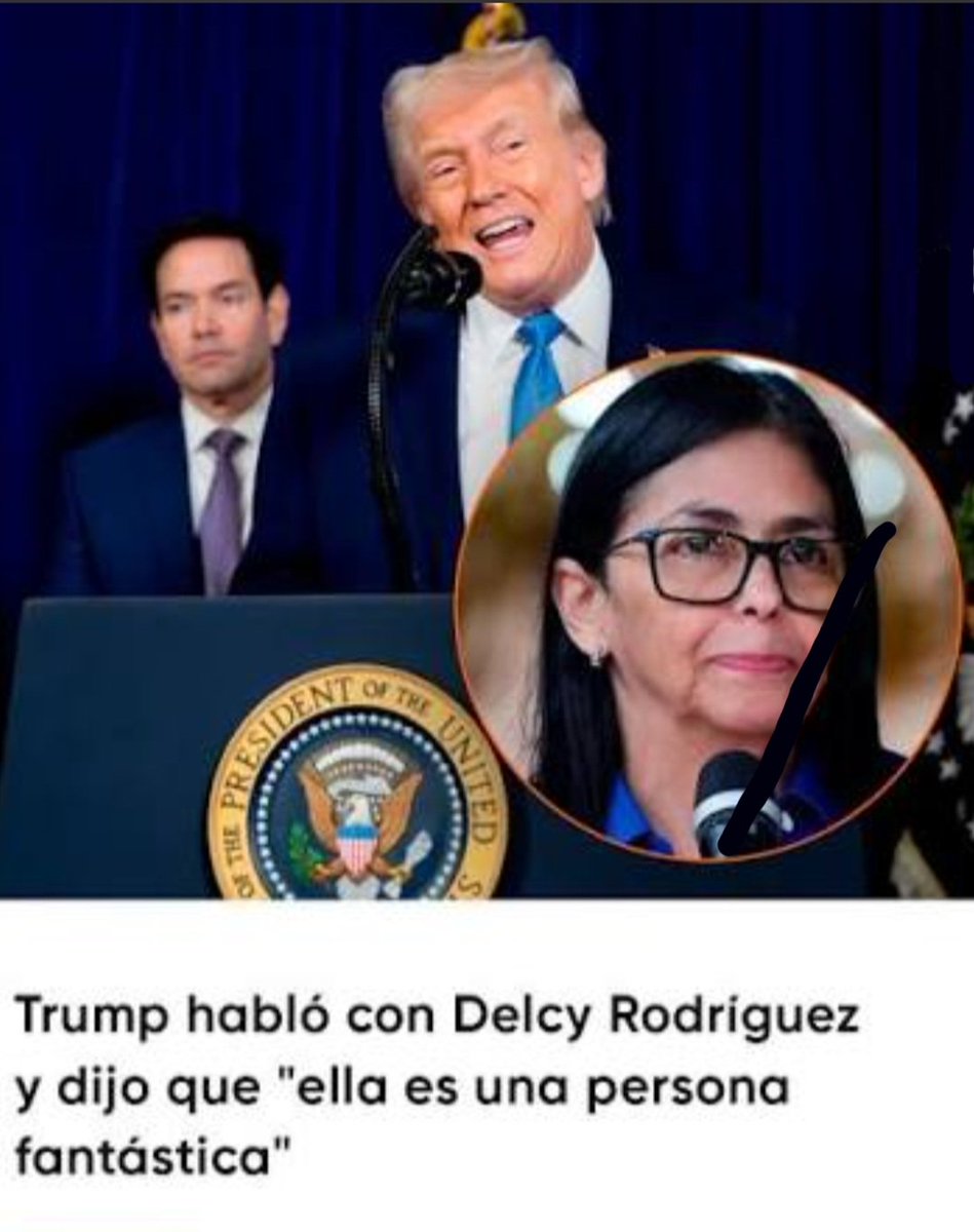EgoLibertas's tweet photo. Muchos venezolanos pensábamos que lo más prudente era que María Corina esperara tiempos más propicios para regresar.

El apoyo de @POTUS y @SecRubio a Delcy y Diosdado ha generado tal descontento, que ha hecho que más venezolanos anhelen con urgencia el regreso de @MariaCorinaYA https://t.co/RLpoXxke7f