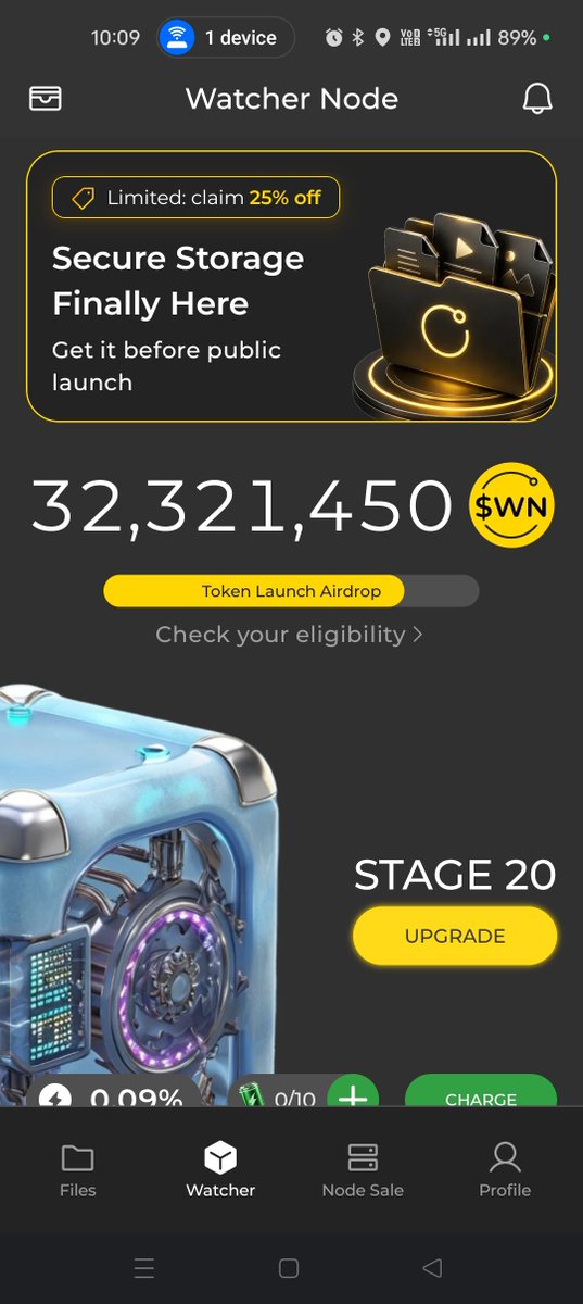 TanviRTech2's tweet photo. Post a photo on X (Twitter) showing your device with a Watcher Node, anywhere in the world.

Include #WatchersEverywhere hashtag, tag @DeNetPro, mention your location, and tell about Watcher Node. Don't delete the post!

Share the post link via "Verify post" and claim your reward https://t.co/9cRSegmKEI