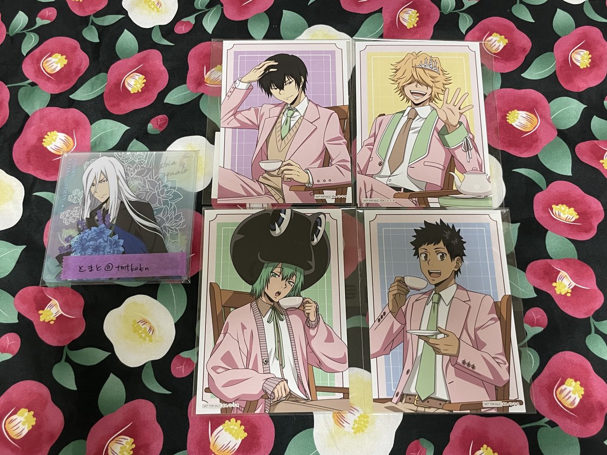 tmtkukn's tweet photo. 交換 家庭教師ヒットマンREBORN! まるくじ ハルイロティータイム

【譲】
アクキー：綱吉&amp;リボーン 雲雀 フラン
缶バッジ：雲雀 獄寺 骸 フラン リボーン
特典：雲雀 ベル フラン 山本

【求】
缶バッジ 特典 スクアーロ

郵送希望、まとめての取引優先
検索からもお気軽にお声がけください🙇‍♀️ https://t.co/pf8HpFTVVF