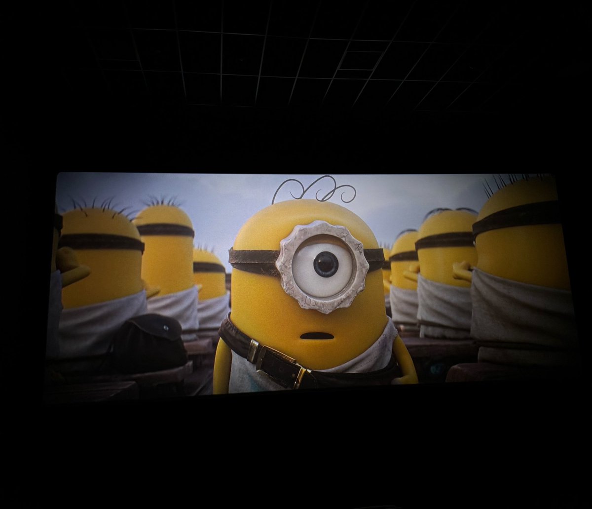 forthloveofgod's tweet photo. Minions &amp; Monsters was a love letter to cinema https://t.co/0iW3OPDAOH