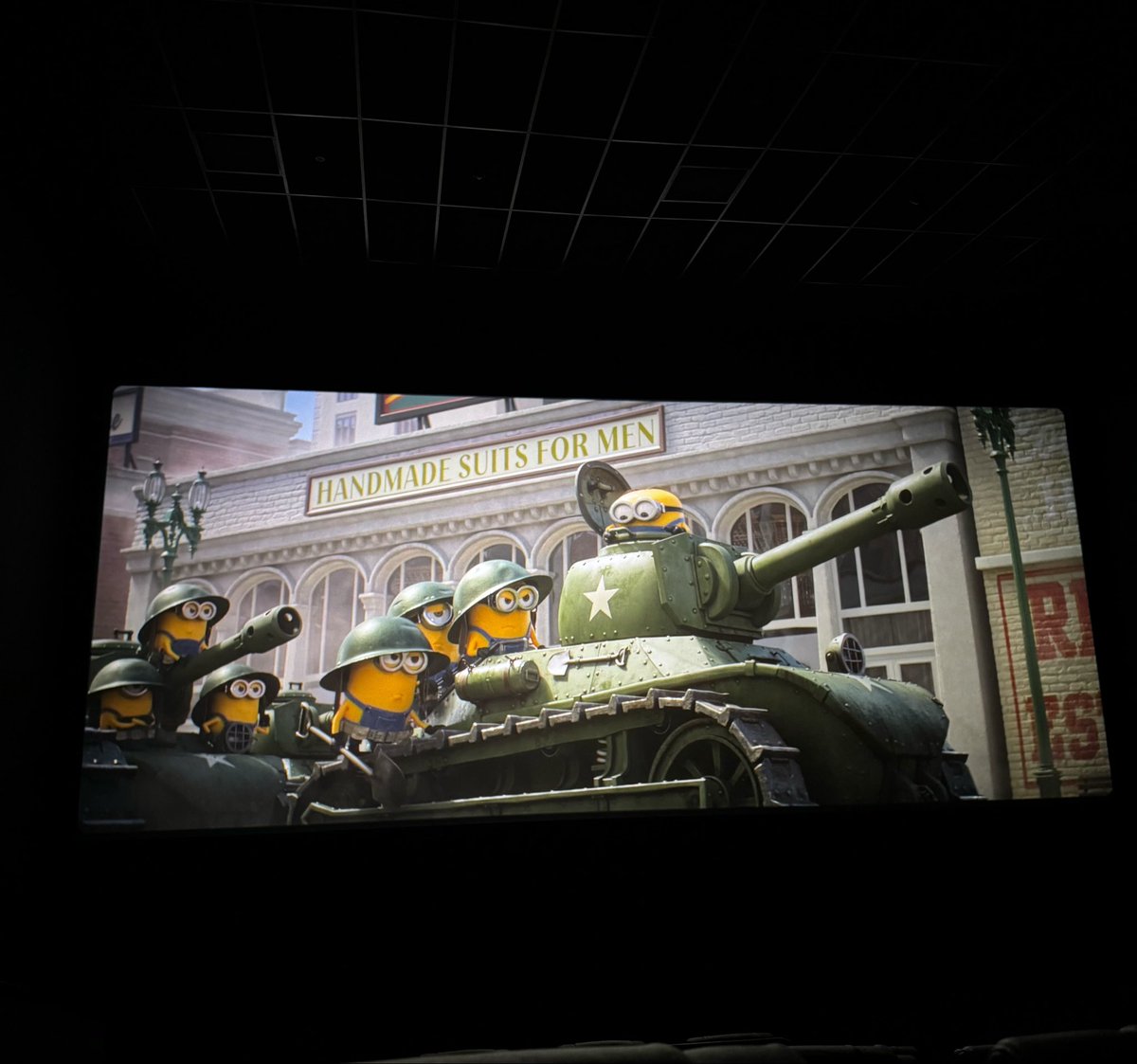 forthloveofgod's tweet photo. Minions &amp; Monsters was a love letter to cinema https://t.co/0iW3OPDAOH
