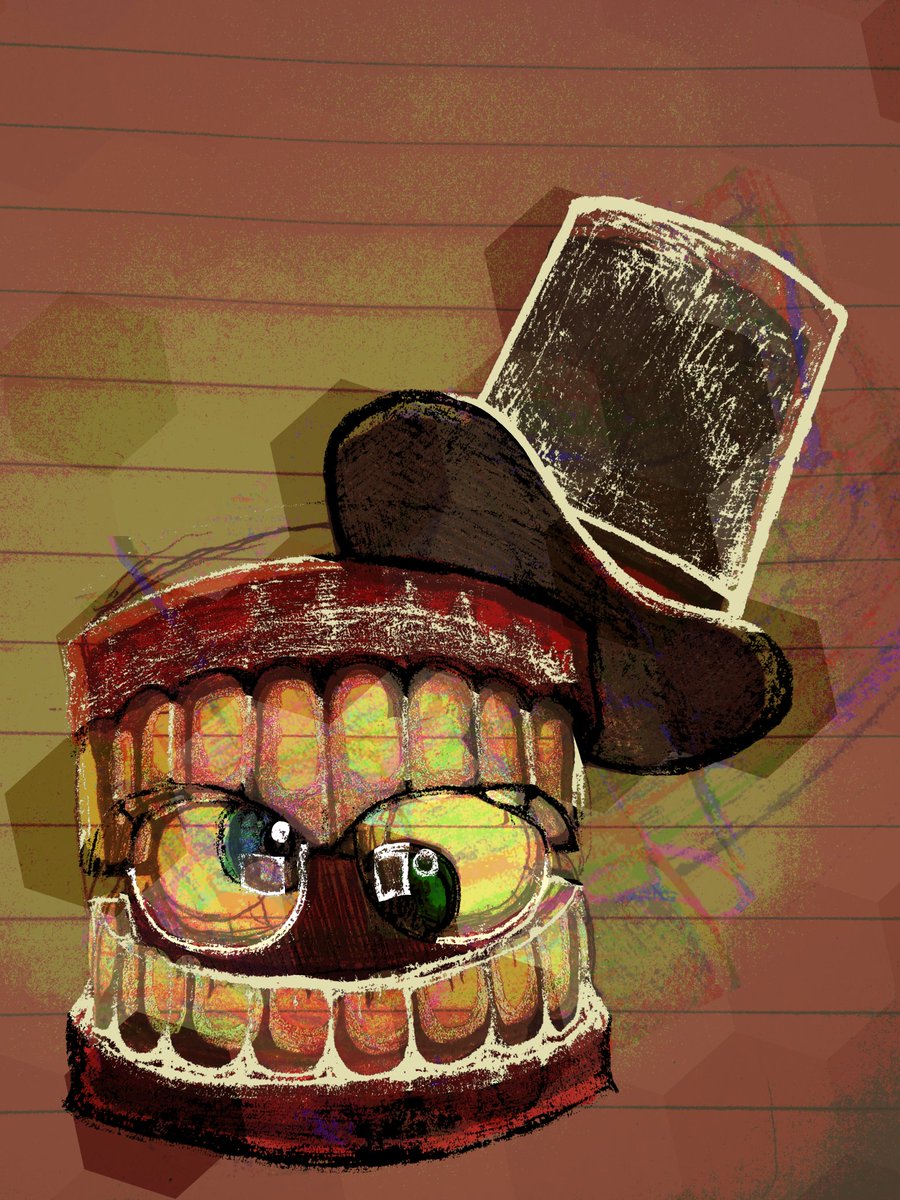 ChanellPurple's tweet photo. Wenas gente. Dejo aca este dibujo despues de un buen rato inactivo. Espero le gusteee (✷‿✷) #caine #digitalcircus #digitalart #fanart https://t.co/ArkQuPNzKQ