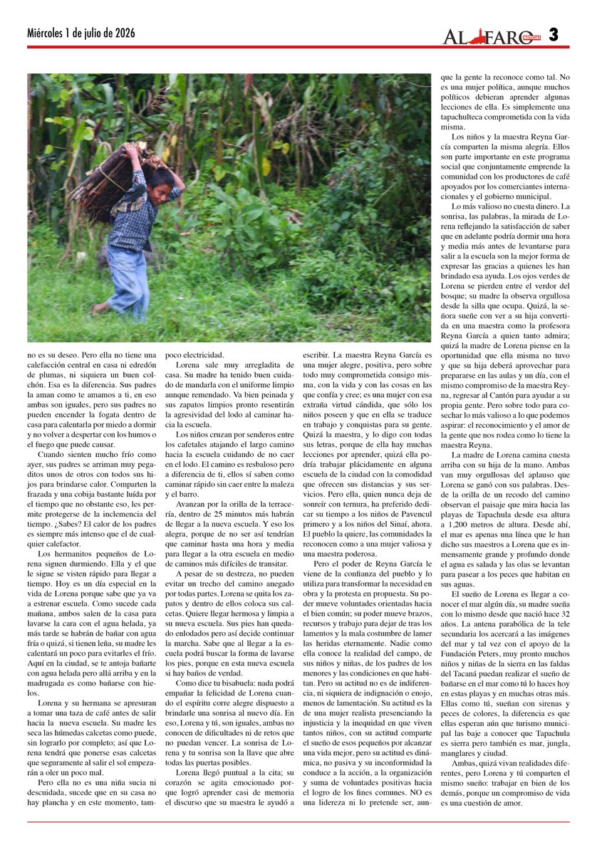 AlfaroNoticiasD's tweet photo. #Columnas Guillermo Ochoa-Montalvo @guiyermodivan: Querida Ana Karen, Este domingo tengo mucho que contarte… 
https://t.co/kxqrFEQPKZ https://t.co/rfpmznL2Hj