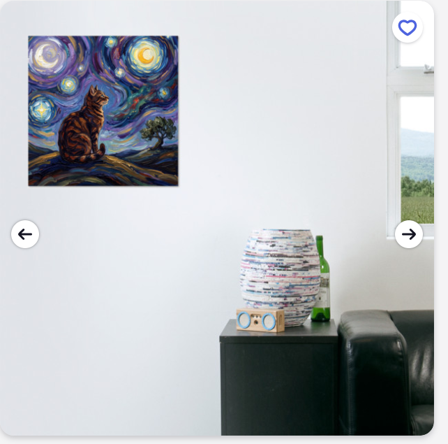 Sudoku_Store's tweet photo. Timeless celestial energy meets feline grace. ✨🐈 

Check out the new "Starry Night Tabby Cat" retro fine art parody design now! Available on posters, canvas prints, and more.

Link: 👇 https://t.co/VQgA5gTqT7

#ArtPrint #CatLoverGift #StarryNight #CatArt #PosterArt #CatLovers https://t.co/pQb8TPitPd