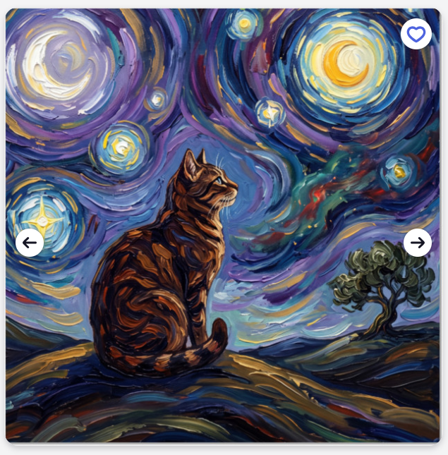 Sudoku_Store's tweet photo. Timeless celestial energy meets feline grace. ✨🐈 

Check out the new "Starry Night Tabby Cat" retro fine art parody design now! Available on posters, canvas prints, and more.

Link: 👇 https://t.co/VQgA5gTqT7

#ArtPrint #CatLoverGift #StarryNight #CatArt #PosterArt #CatLovers https://t.co/pQb8TPitPd