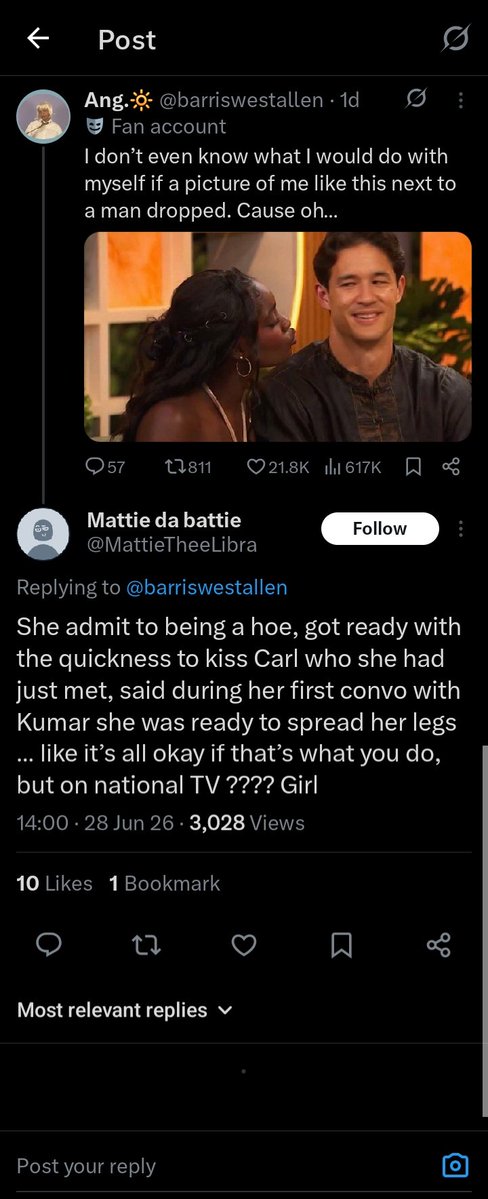 Letmetellyougi5's tweet photo. There has been a lot of talk about red pill which I welcome. But it isn't lost on me that y'all are turning a blind eye to the repeated slut shaming from straight female viewers. That demographic is bigger by sheer number than the men and queer women being centered in the convo. https://t.co/TEPL8FkVXf