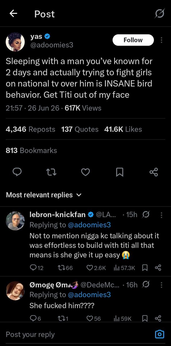Letmetellyougi5's tweet photo. There has been a lot of talk about red pill which I welcome. But it isn't lost on me that y'all are turning a blind eye to the repeated slut shaming from straight female viewers. That demographic is bigger by sheer number than the men and queer women being centered in the convo. https://t.co/TEPL8FkVXf