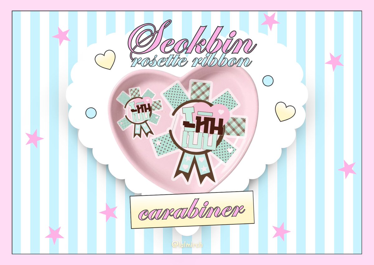 lalmirchky's tweet photo. pls kindly rt ᰔᩚ 

giveaway for พี่สาวสตรีม #ทีมหินเบ้บ spotify (02/07) ꒰ ੭ '‧̫'꒱੭

rosettes ribbon carabiner 1 pc
𖥻 rt only ka

⁑ สุ่มหลังประกาศว่า #ทีมหินเบ้บ ชนะการแข่งค่ะ
( ขอดูหลักฐานการสตรีมใน dm )

✳︎ ขอคนรอได้นะคะ เราสั่งผลิตที่จีนรอของ 30-45 วัน ไม่รวมจัดส่งค่ะ https://t.co/uaiQZ5pdrr
