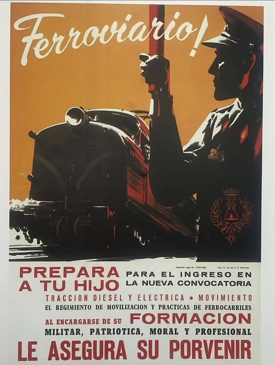Expo_Temporal's tweet photo. un estético recorrido por la publicidad de la Compañía organizado por @ffe_es

Quizás en el momento más impopular de su #historia el #tren es el medio fav de transporte para todos por su comodidad y por qué no, su fiabilidad y seguridad https://t.co/rhfhF1VyCn