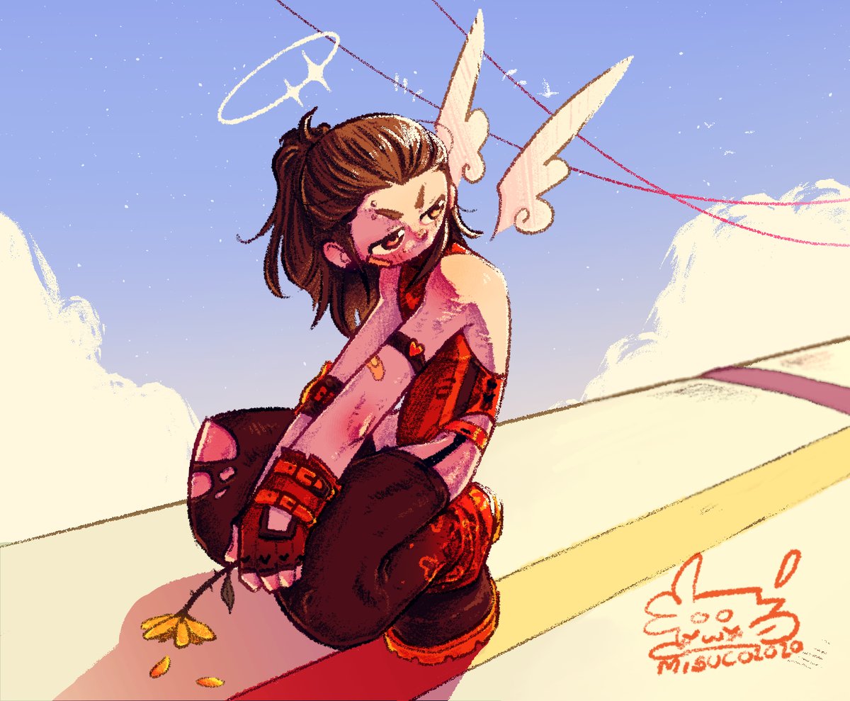 MUMU92694's tweet photo. LOVE ANGELS! 
#myart #fypシ゚viral https://t.co/fKNL9iCgmS