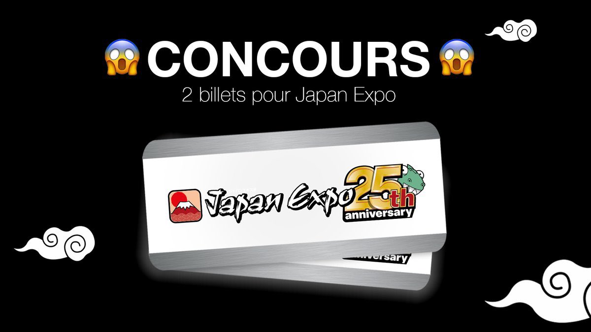 celio's tweet photo. 🎁 CONCOURS :  Japan Expo c’est déjà la semaine prochaine, alors on t’offre 2 pass 1 jour pour toi et ton +1 !

Pour participer :
👉 like ce post et tag ton binôme
👉 follow bien @celio
Tirage au sort le 06/07⌛ https://t.co/E34iORdzU9