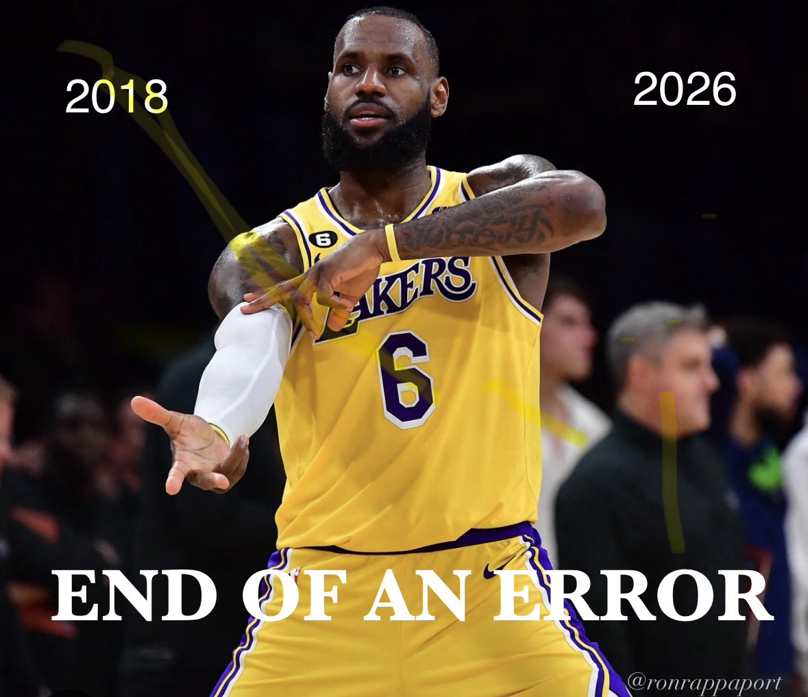 ronrappaport's tweet photo. @KingJames https://t.co/qGwpffXT4O