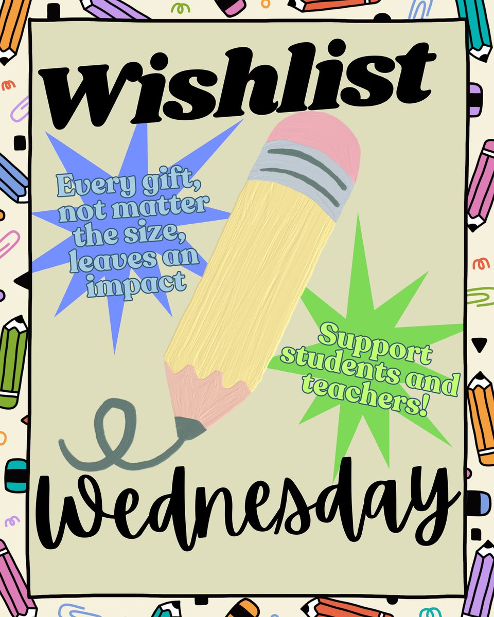 CreaStaWMrG's tweet photo. It’s that time of year where teachers are trying to clear their wishlists! I’m in a new role at my school, which means a whole new room to set up! I’m so excited for the journey, but have lots of item needs. My wishlist is in the comments! Leave yours below 🫶🏼 
#clearthelist https://t.co/Ro25cCqRjG
