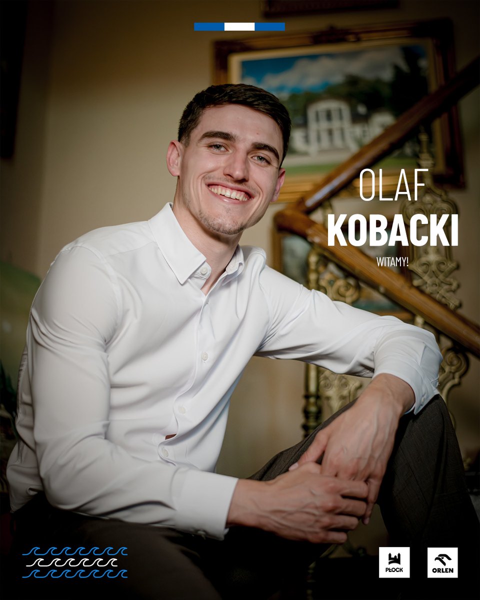 WislaPlockSA's tweet photo. 💥 Nowym zawodnikiem Wisły Płock został Olaf Kobacki, który trafił do nas na zasadzie transferu definitywnego z Sheffield Wednesday. 24-letni pomocnik podpisał kontrakt obowiązujący do 30 czerwca 2028 roku z opcję przedłużenia współpracy o kolejny sezon 🔥

👉🏻 https://t.co/LQfS7Bpjvh