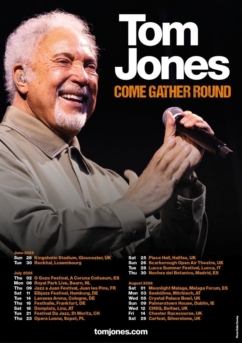 MarkWoodward_p's tweet photo. COME GATHER ROUND…
Here we are, and delighted to say my band and I will be playing shows across the UK and Europe this summer! I am thrilled and cannot wait to see you down the road!
Tickets now on sale https://t.co/LV5ut6G81w 🎟️🎉 https://t.co/Jrp9ZvRL1z