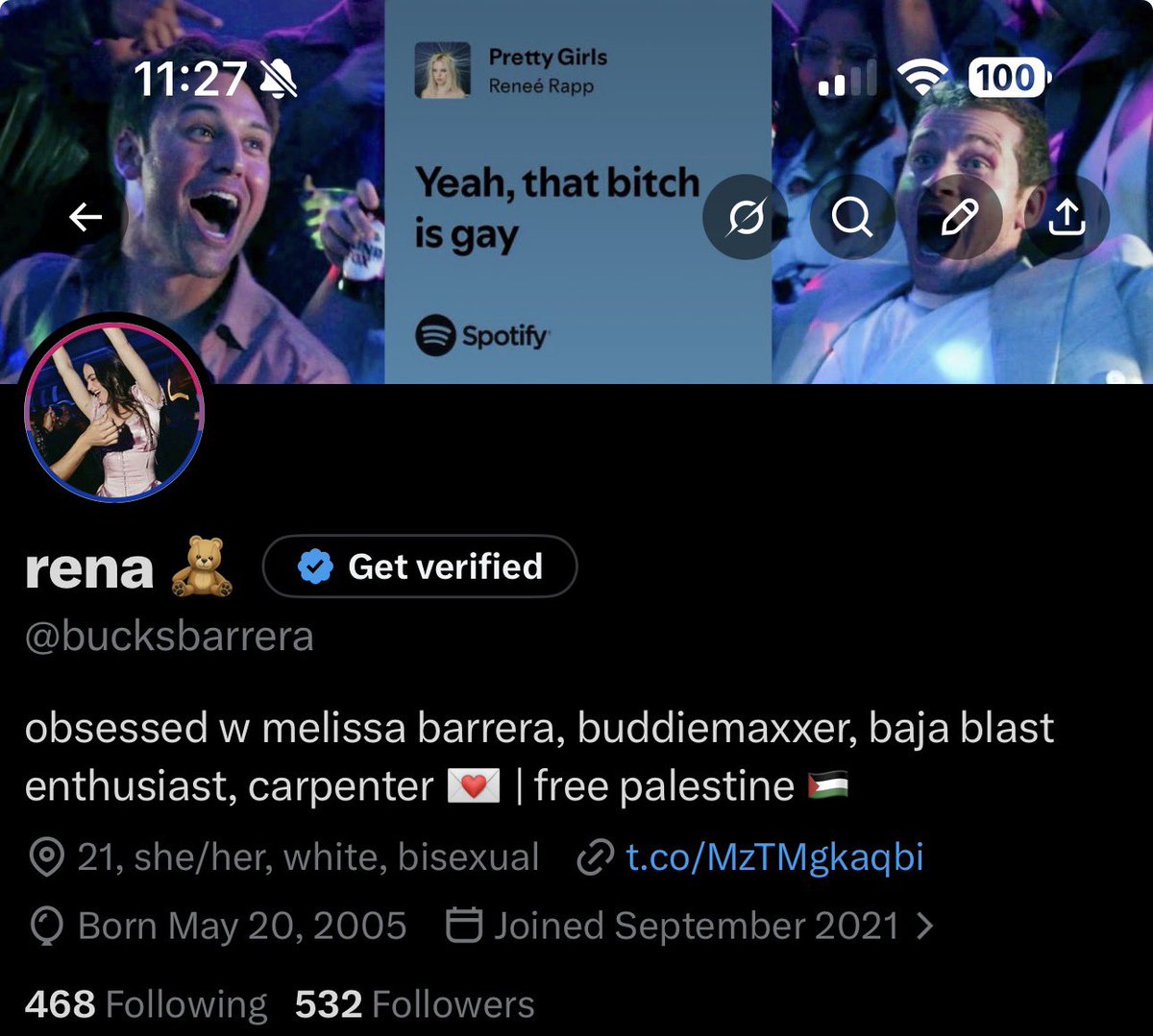 rena 🧸 | ryan guzman’s #1 hater tweet media