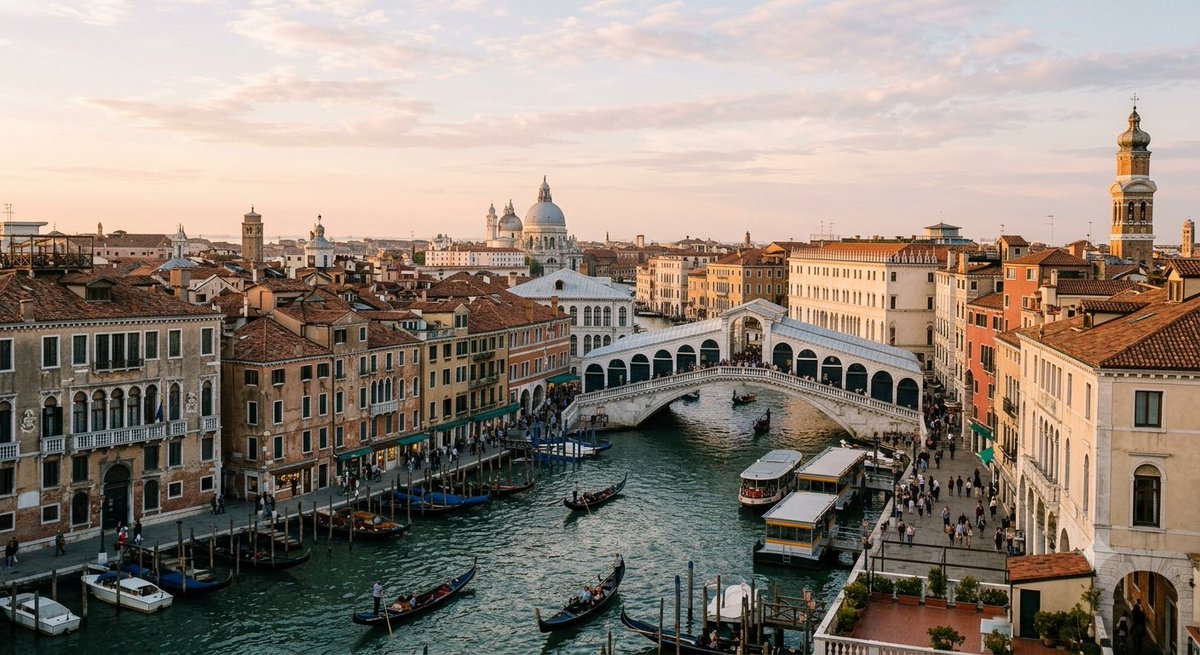 NevesMegha1's tweet photo. Ever look at a place and wonder why it is the way it is? In many spots, the culture is a direct answer to the geography.
Venice is the perfect example. Built in a lagoon to find security, it developed its entire life around canals, gondolas, and pedestrian bridges. The physical environment shaped everything, from commerce to the social squares (the 'campi') that are the heart of the city. Geography doesn't just define the landscape; it influences the soul of the culture that grows there. Where does geography shape culture in your favorite place?