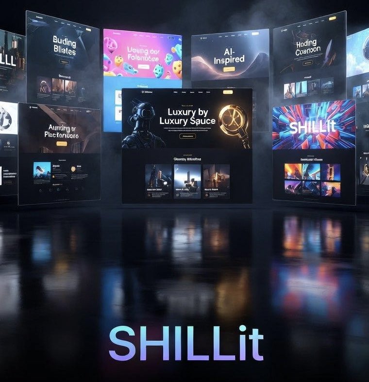 Shillitfun's tweet photo. ⚡ All 8 premium templates are now LIVE.

🔥 Built for every corner of the memecoin space.
🎨 Premium design. Zero fluff.
⚡ Pay instantly with SOL.
🚀 Launch your project in minutes.

Everything you need.
Nothing you don’t.

SHILLit https://t.co/Nt3Hpxt6jI