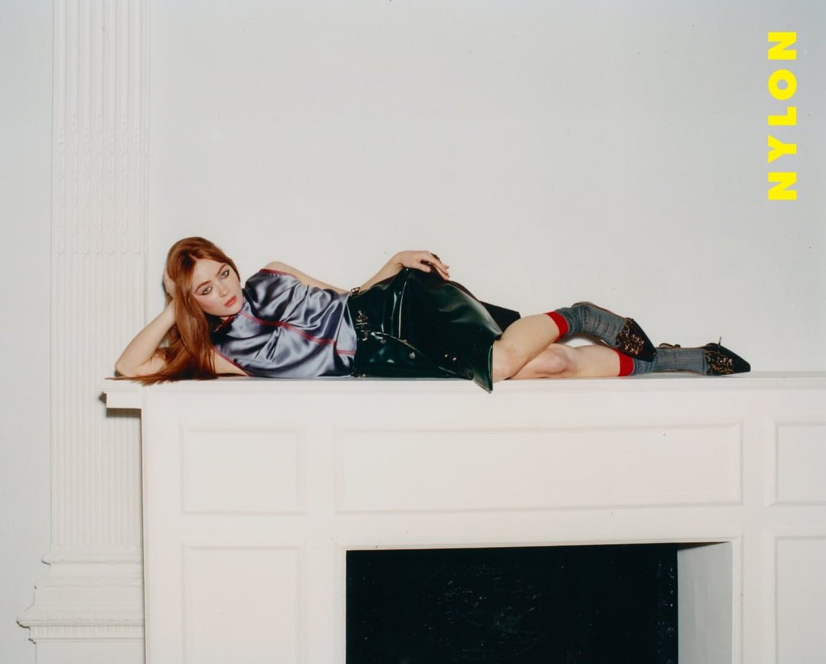 SSinkUpdates's tweet photo. More photos of Sadie’s NYLON photoshoot ❤️ https://t.co/V9UoWGuEUx